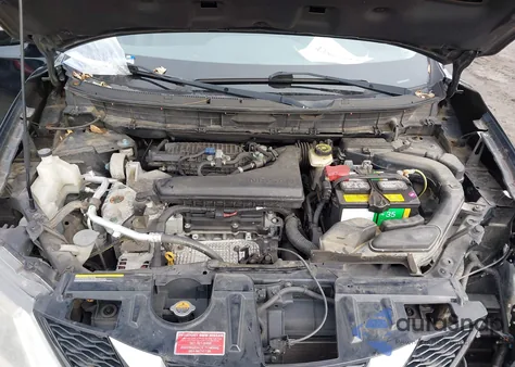 2015 Nissan Rogue Sv из США, поврежденный, VIN KNMAT2MV6FP556617